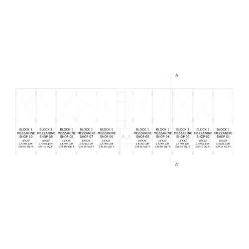 Suyog Siyona Kiwale Shops Floor Plan Image